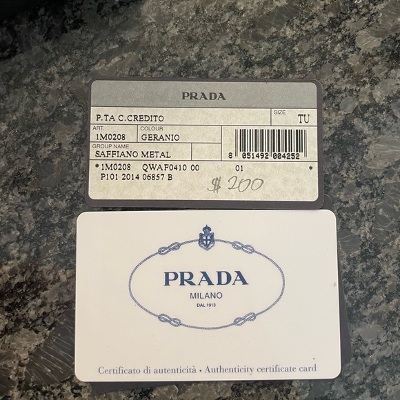 Authentic Prada Pink Cardholder - Picture 7 of 7